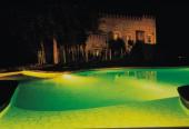 piscina noche el pinet