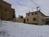 la casa  con nieve